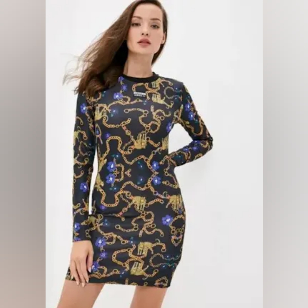 ADIDAS ORIGINALS WOMEN'S HER STUDIO TREFOIL DRESS sz M BNWT